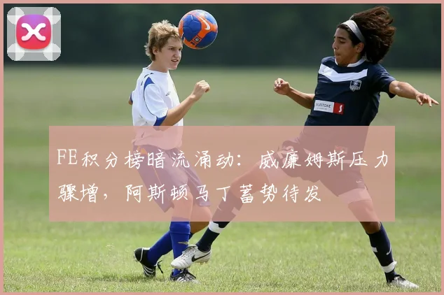 FE积分榜暗流涌动：威廉姆斯压力骤增，阿斯顿马丁蓄势待发
